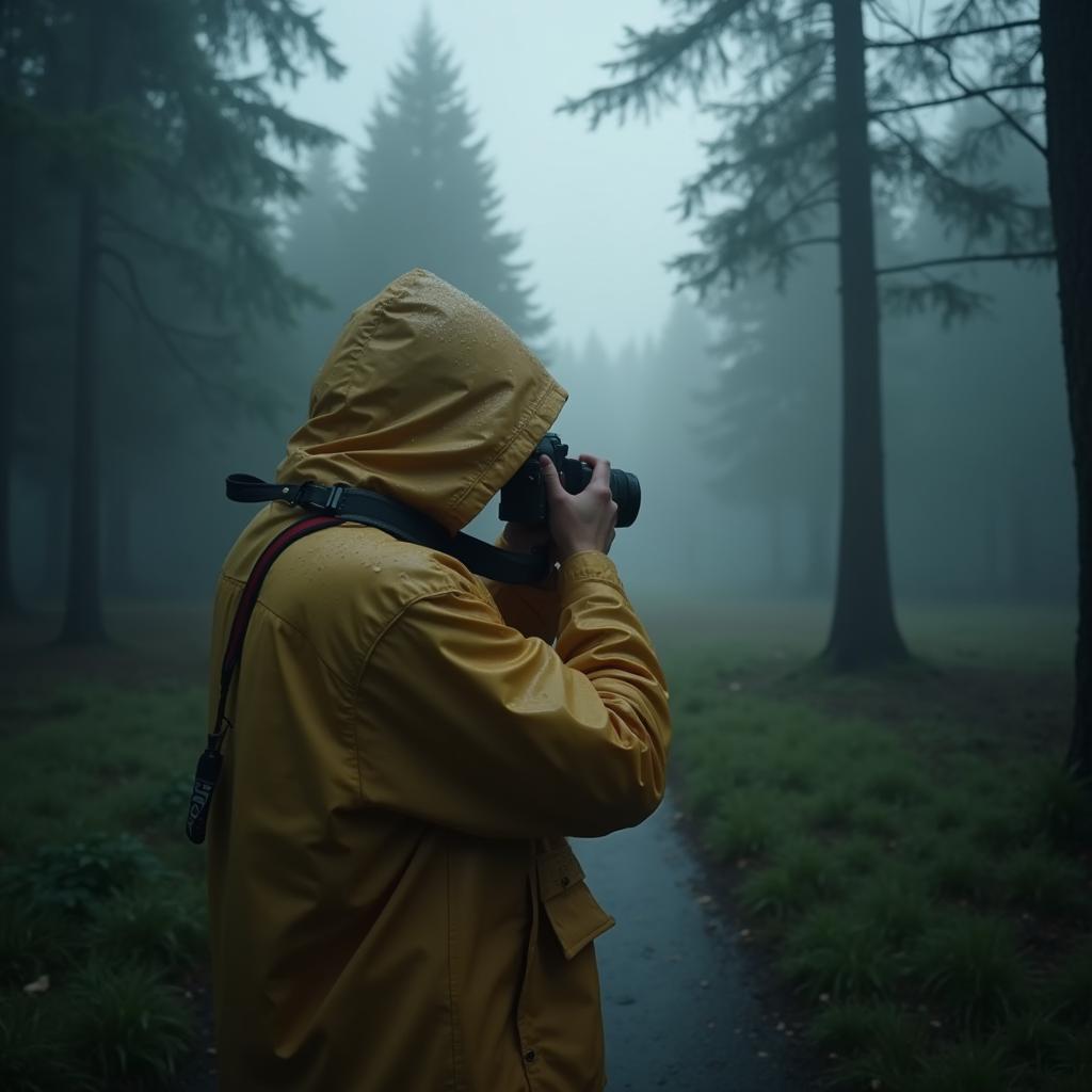 Rainy photography